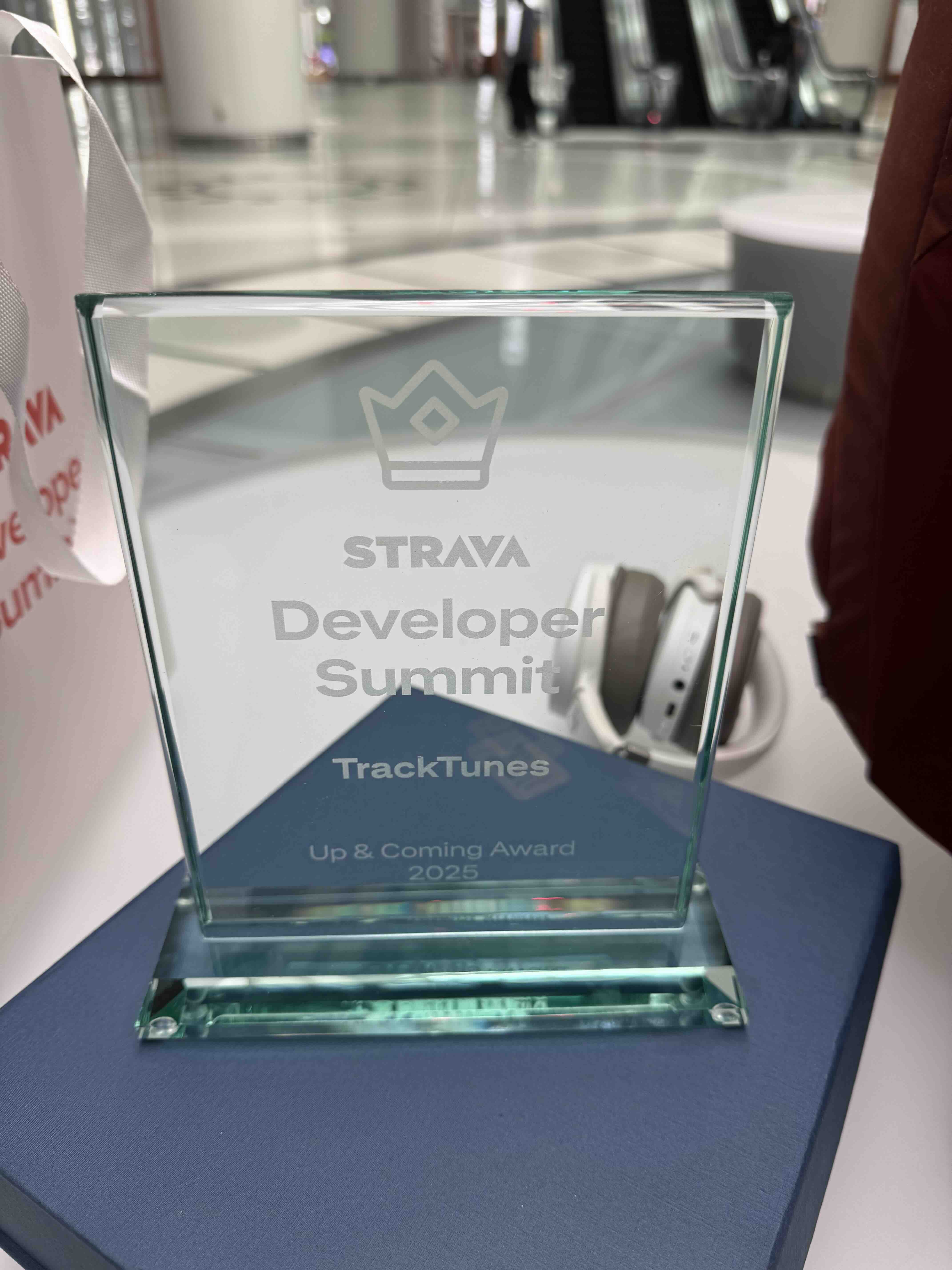 The TrackTunes Up & Coming App Award