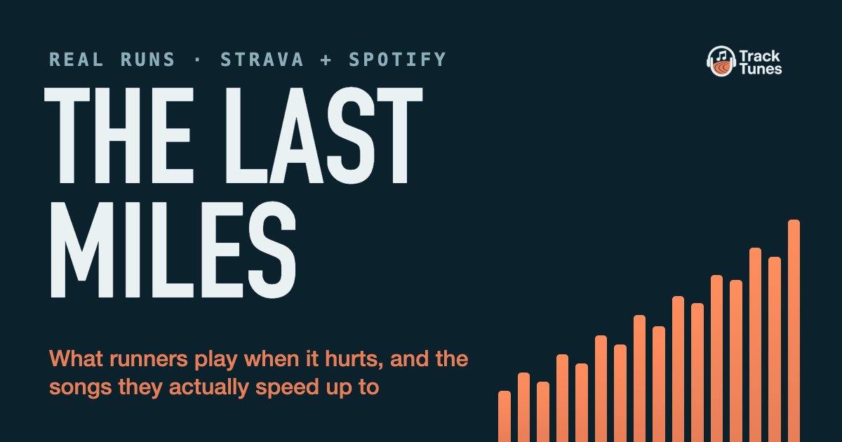 The Last Miles: what runners play when it hurts, and the songs they actually speed up to