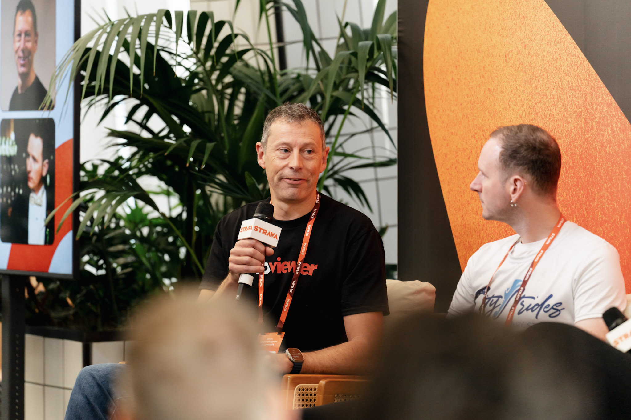 Panel discussion with VeloViewer and CityStrides founders