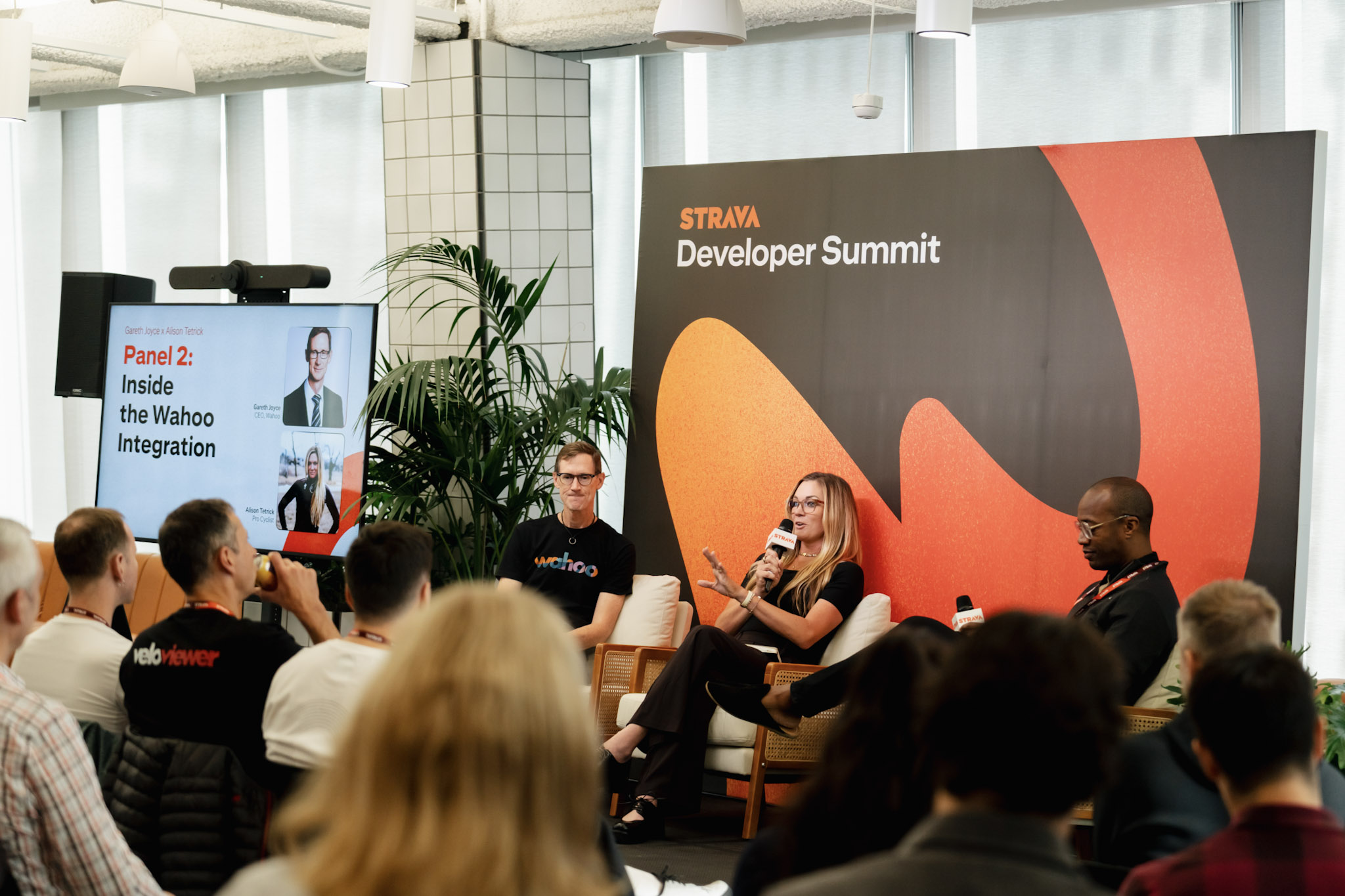 Wahoo team discussing their Strava integration